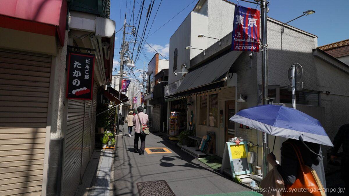 商店街の風景