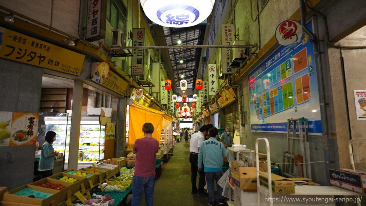 魚市場-通路風景