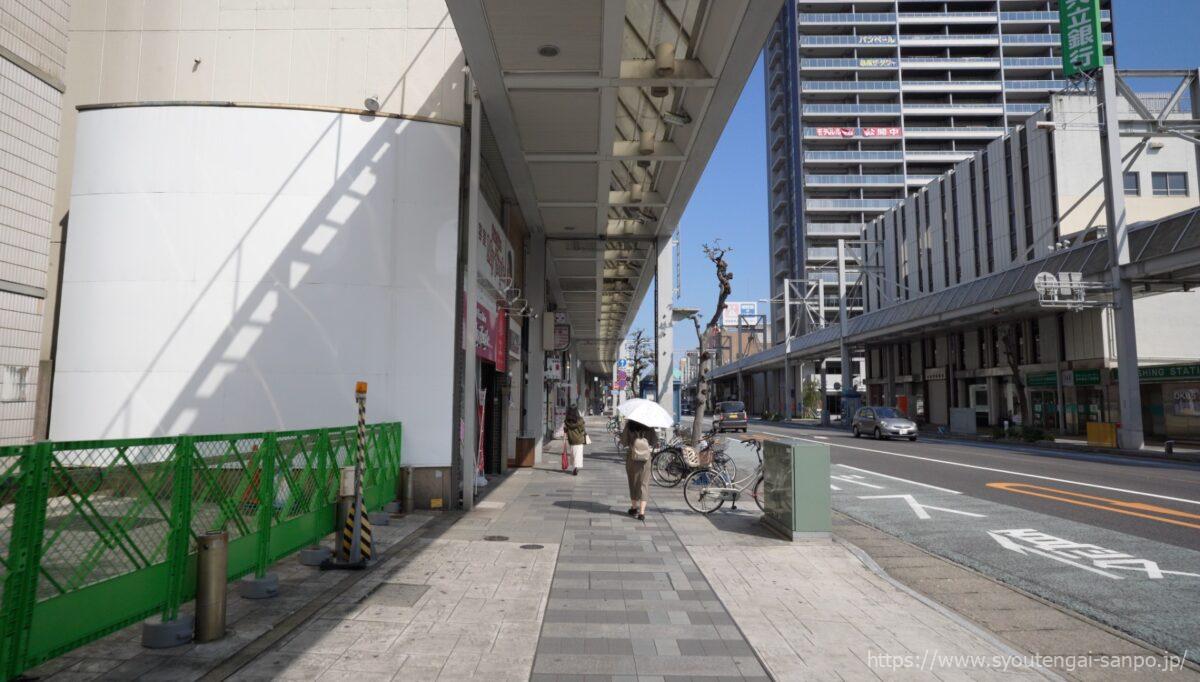 徹明通一丁目商店街の風景