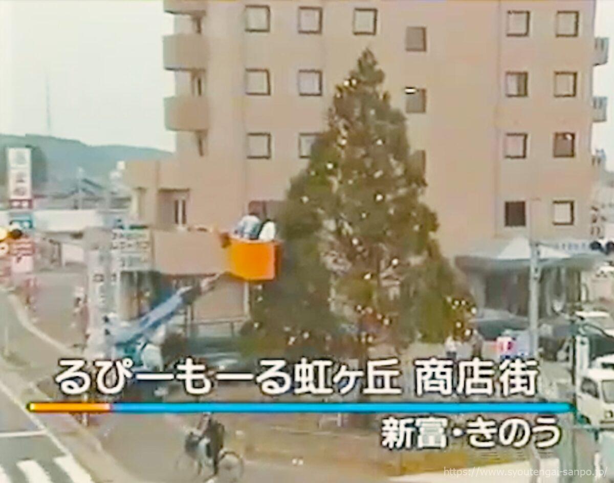 クリスマスツリーがあった