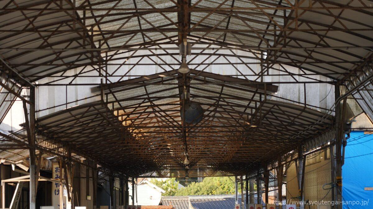 アーケードの骨組み