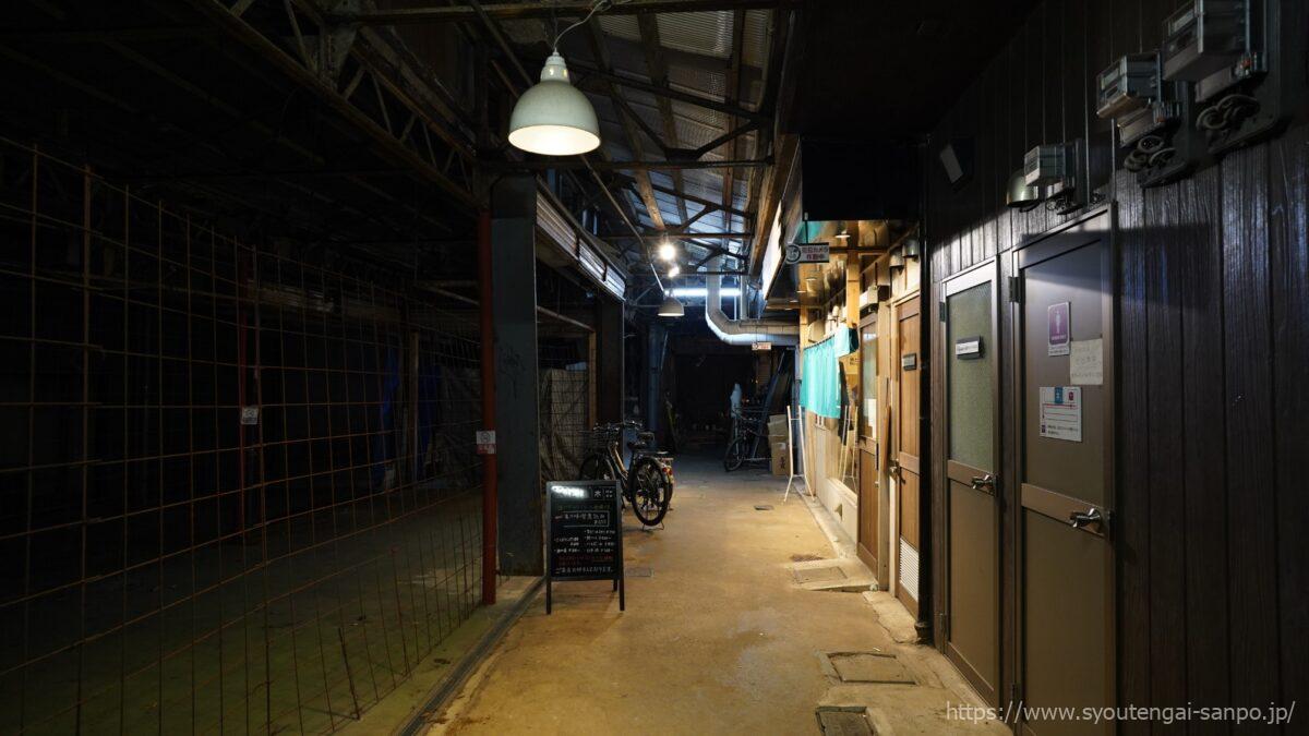 文化ストリートの風景