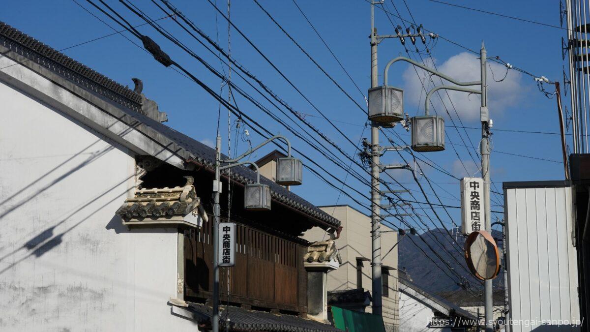 中央商店街の街路灯02