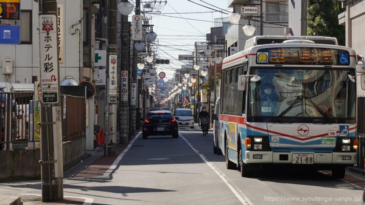 蒲田本町商店会の風景