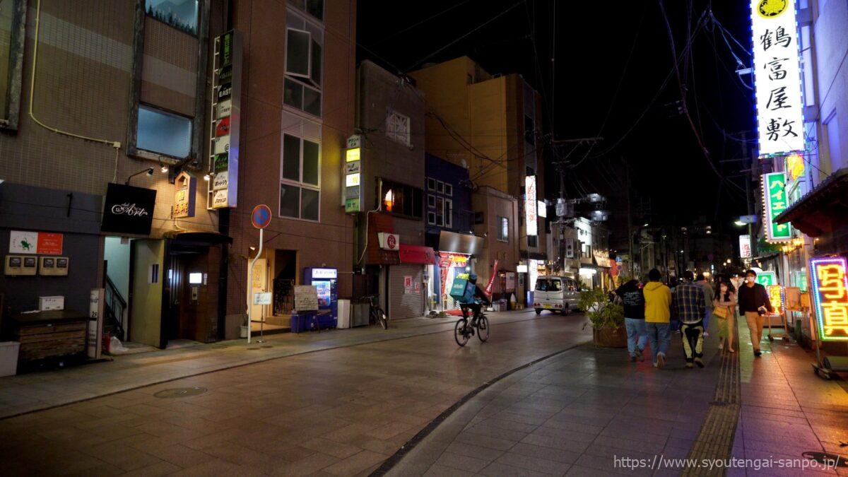 上野町通の風景