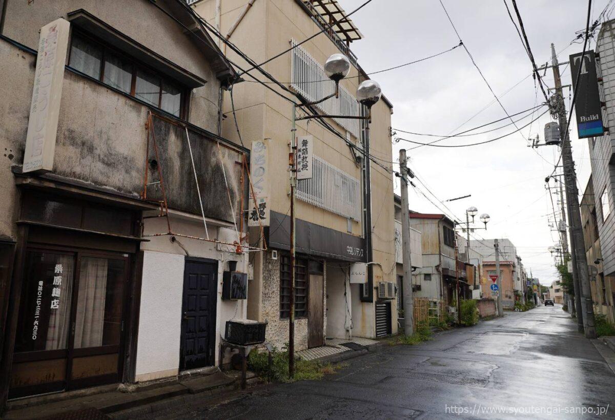 上電横丁商店街の街路灯