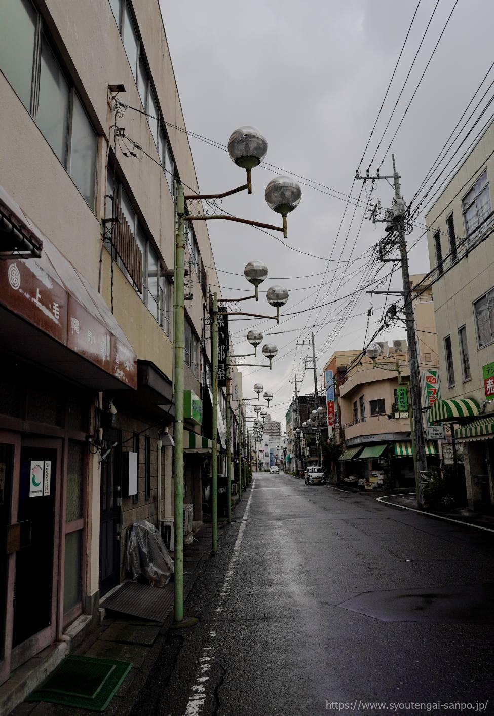 上電横丁商店街の風景