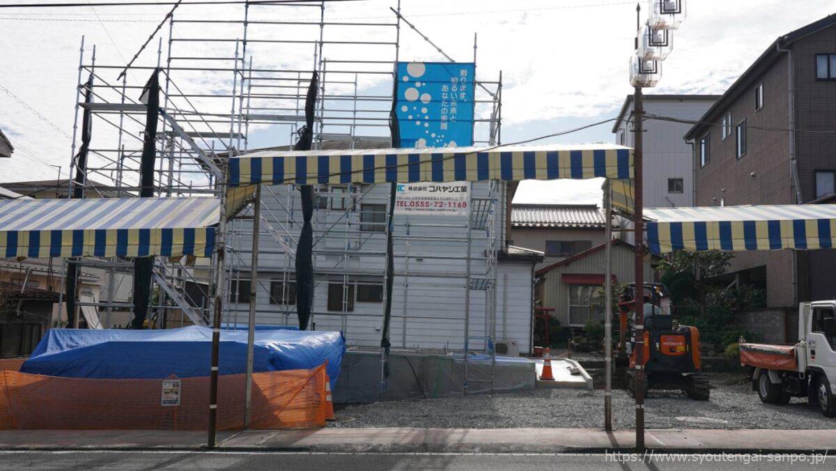 歩道アーケードの様子