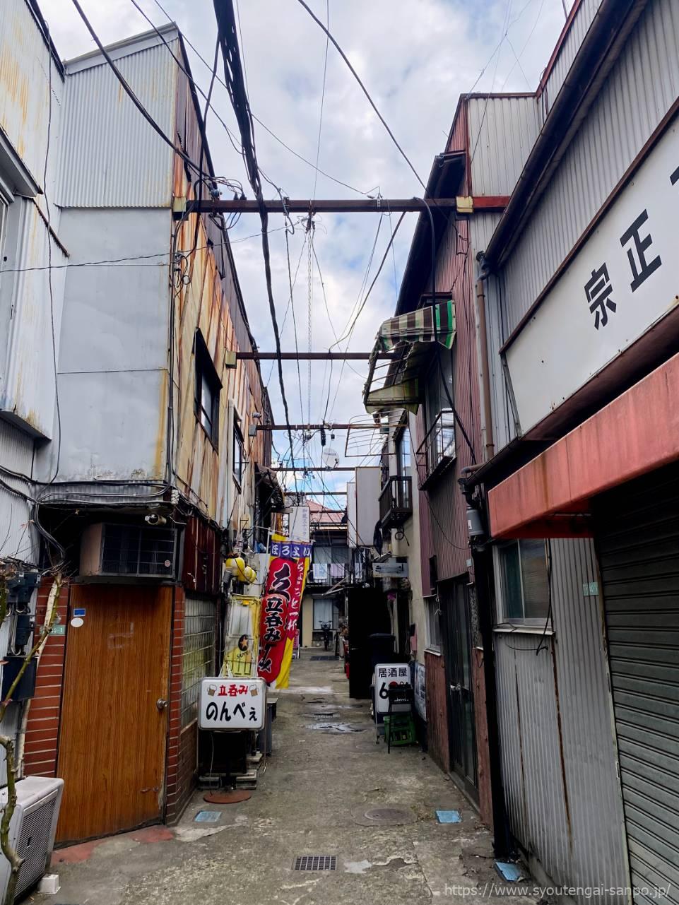 北町楽天地の風景