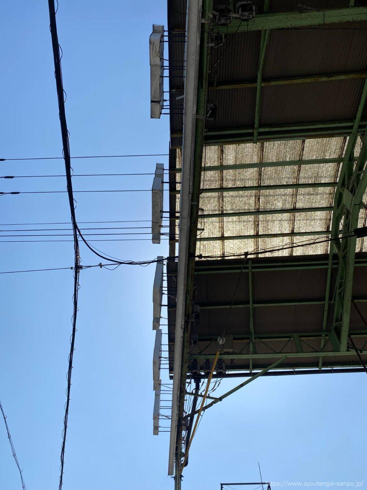 看板下アングル
