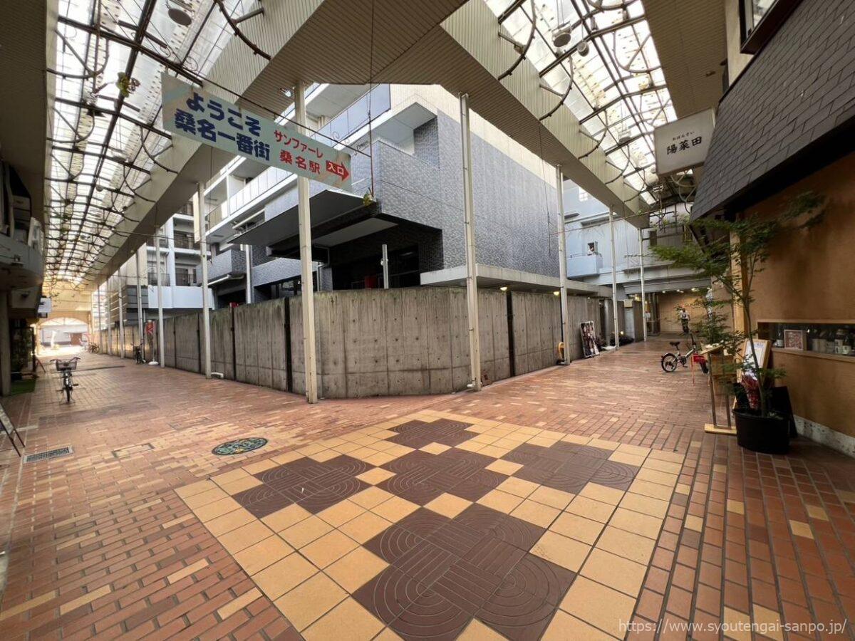 桑名一番街の風景