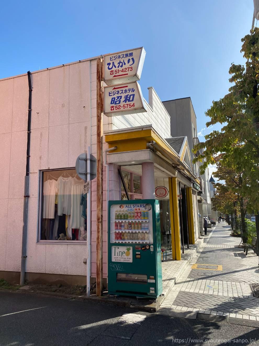 昭和を感じる電柱