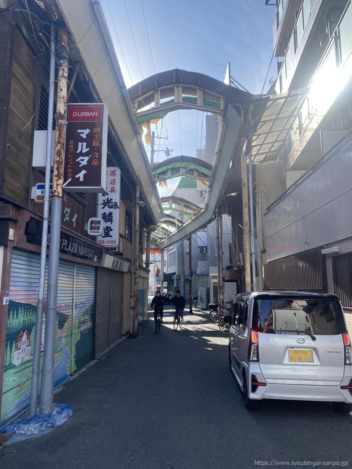 稲荷商店街の風景